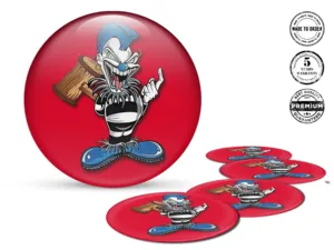 Rim Decals for Cars Luxury Domed Logos